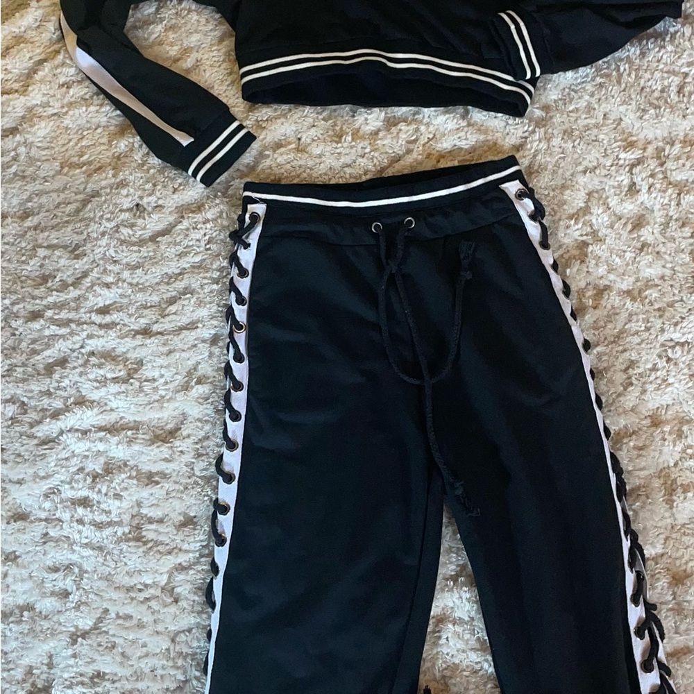 Lace Up Two-Piece - image 1